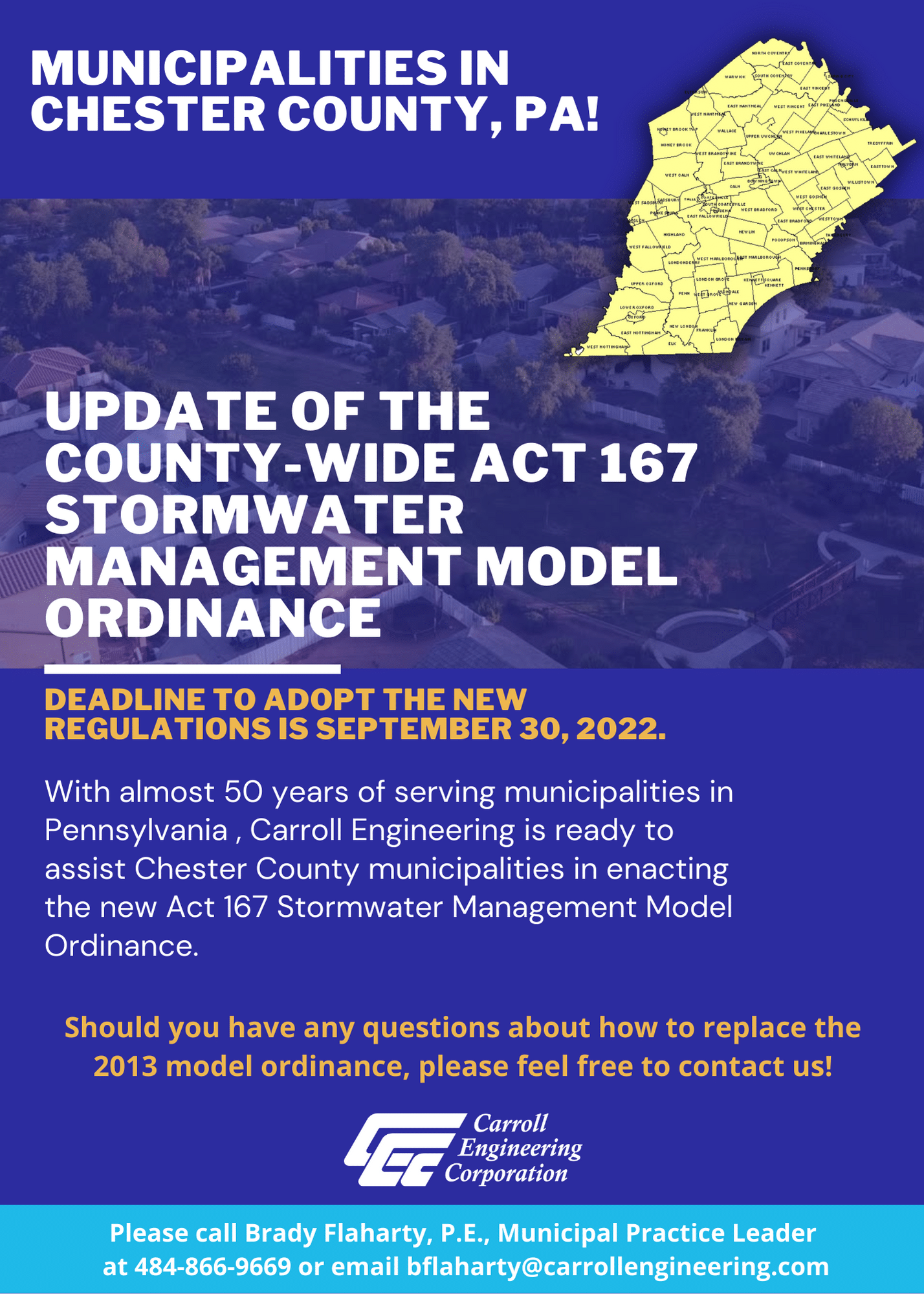 Chester County Municipalities - Stormater Management Model Ordinance