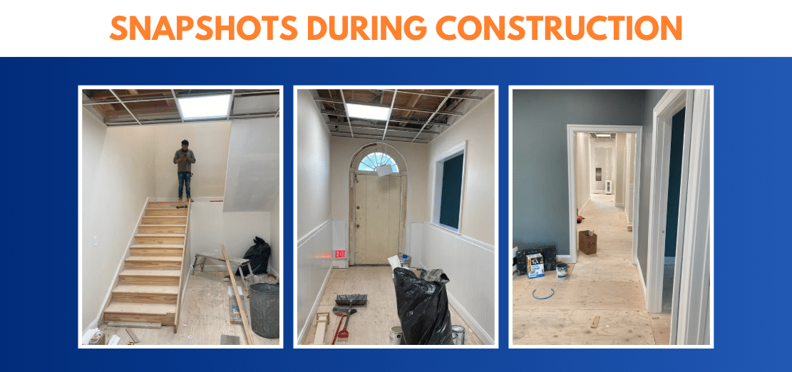Construction of Carroll Engineering's Malvern Office Expansion