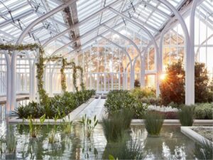 Longwood gardens is a important landmark in Kennett Township