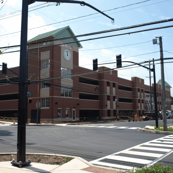 Bucks County Administration Building Parking Garage designed by Caroll Engineering