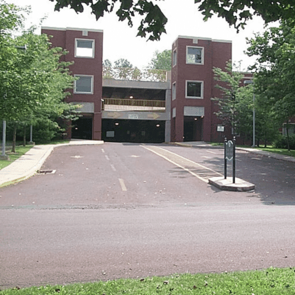 Bucks County Administration Building Parking Garage designed by Caroll Engineering