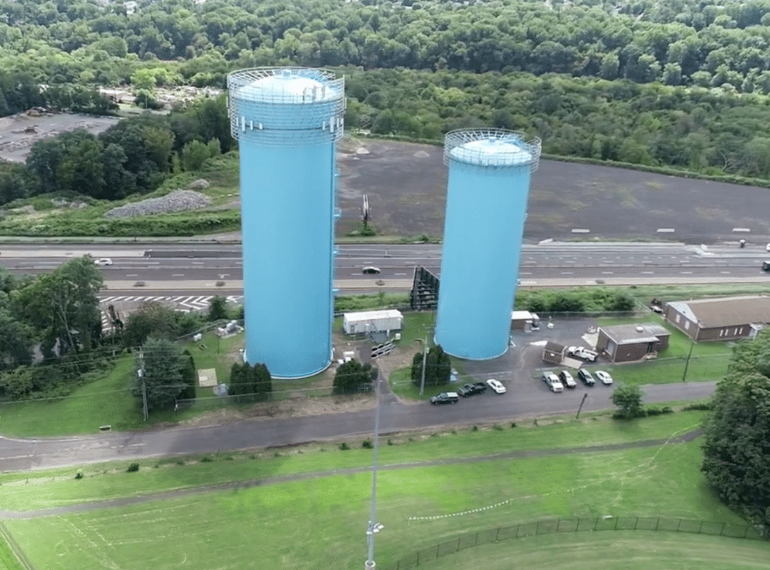 neshaminy water tank no. 1 refurbishment by carroll engineering