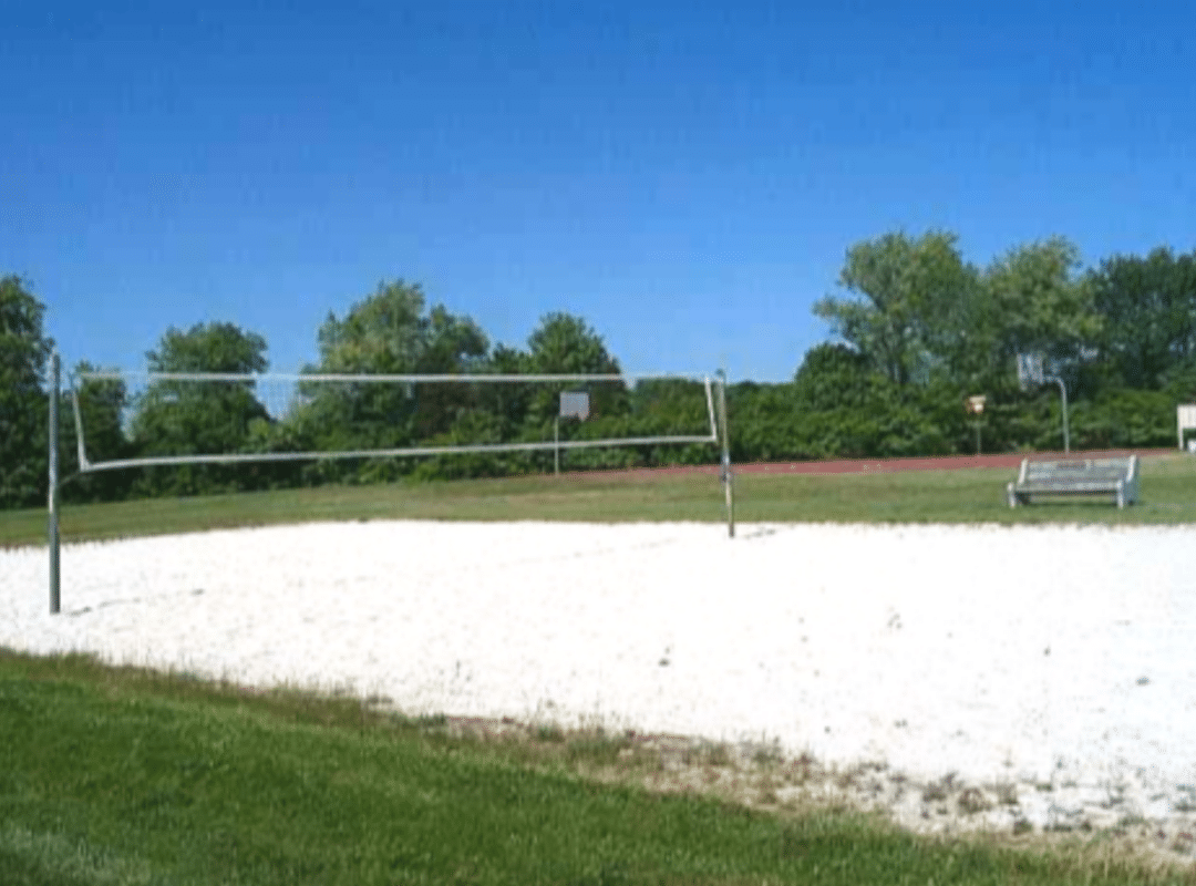 volleball court designed by carroll engineering in lower nike park in warrington township, pennsylvania