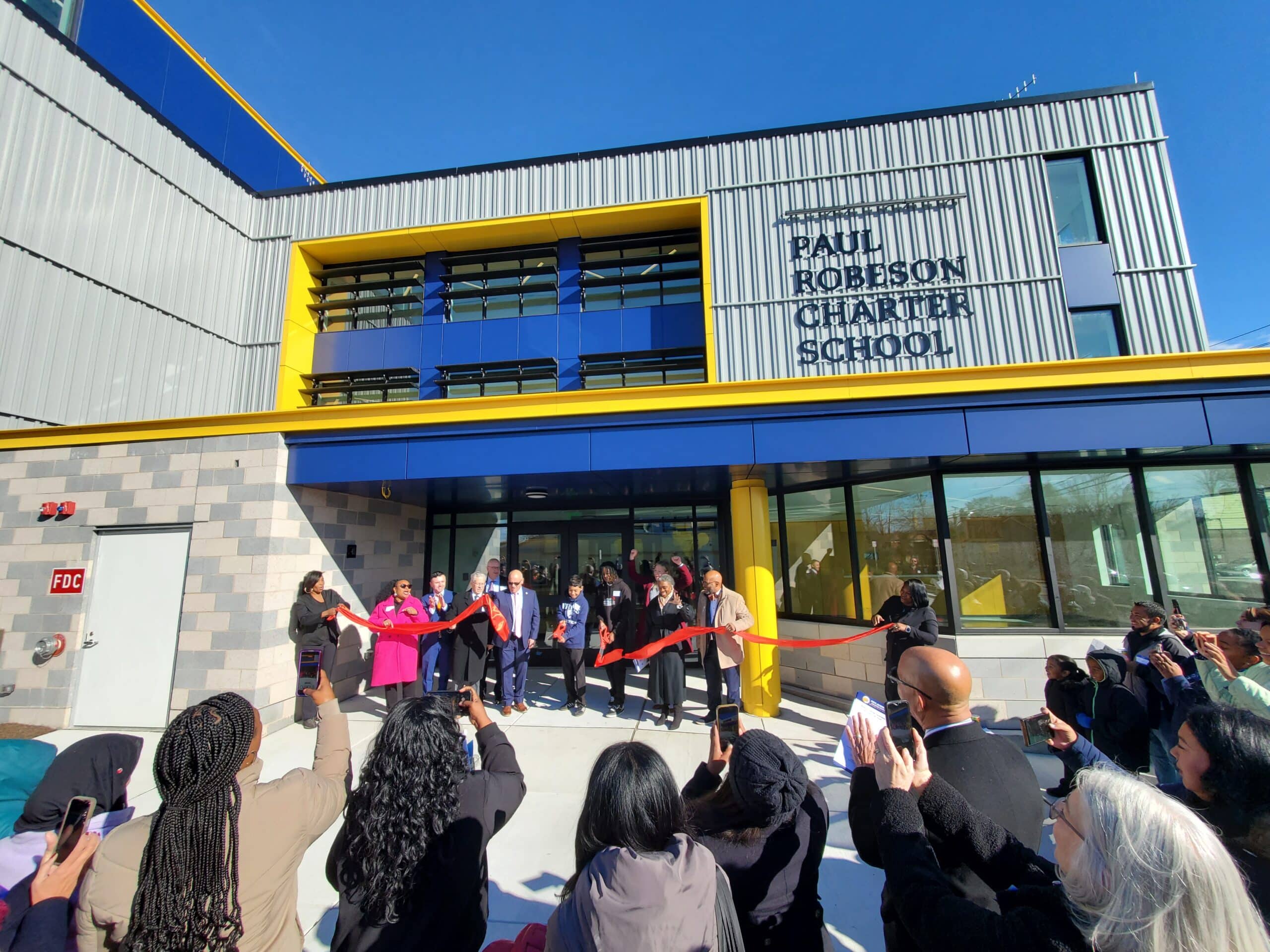 Paul Robeson Charter School Ribbon Cutting