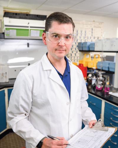 NJ American Water's team performs thousands of tests each year on water leaving treatment plans moving through distribution lines, monitoring for more than 90 different contaminants.