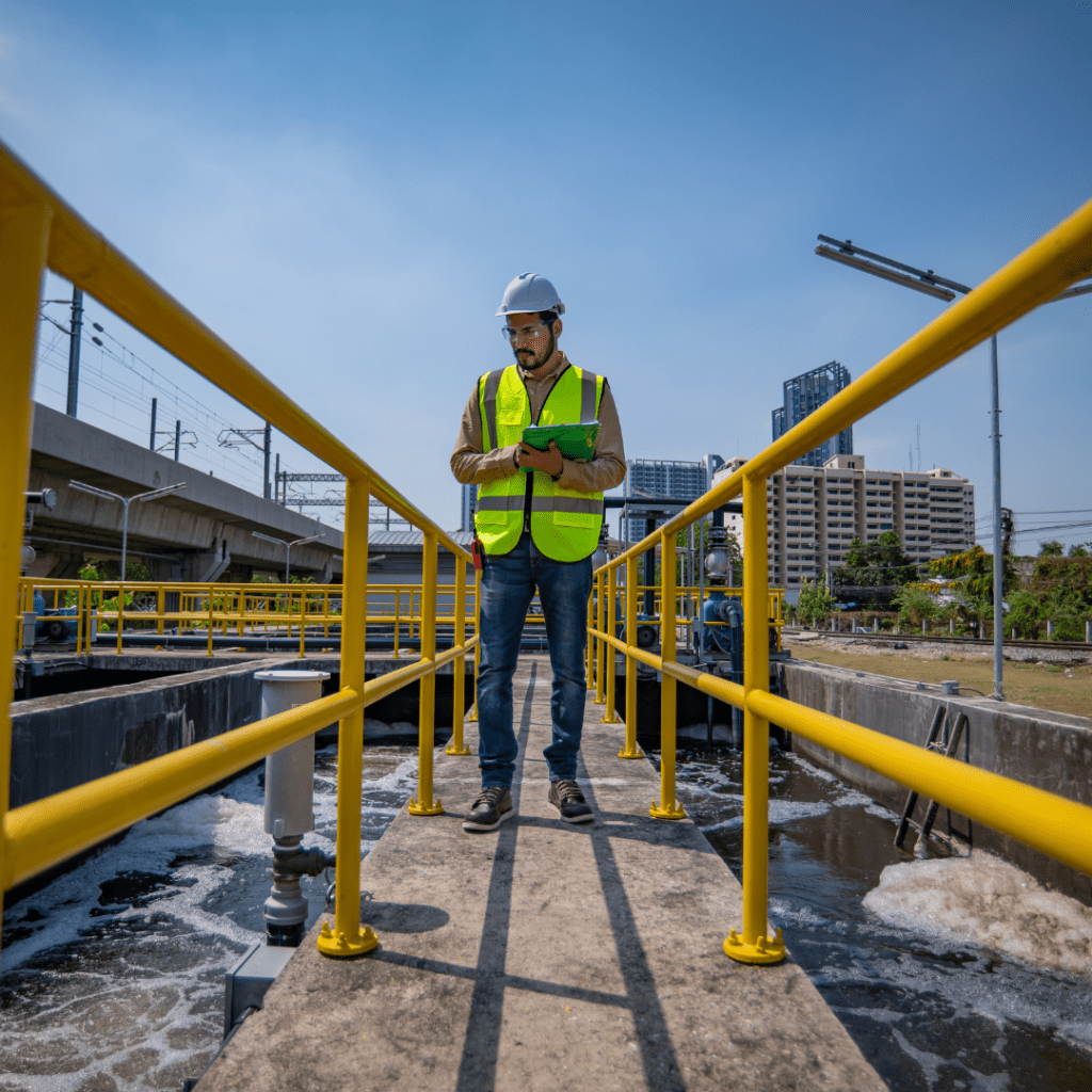 Wastewater engineer at a plant in pennsylvania